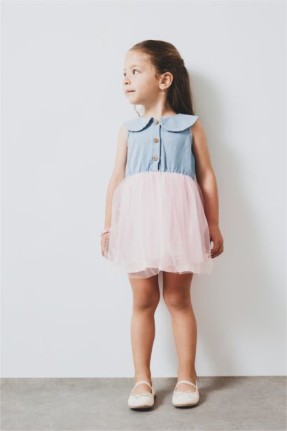 Baby Girl Sleeveless Tutu Skirt Dress