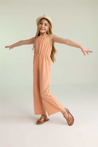 Combinaison en coton pour fille