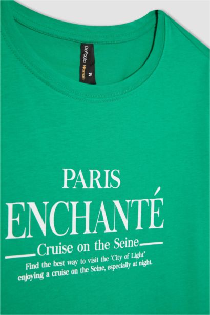 Regular Fit Crew Neck Short Sleeve T-Shirt