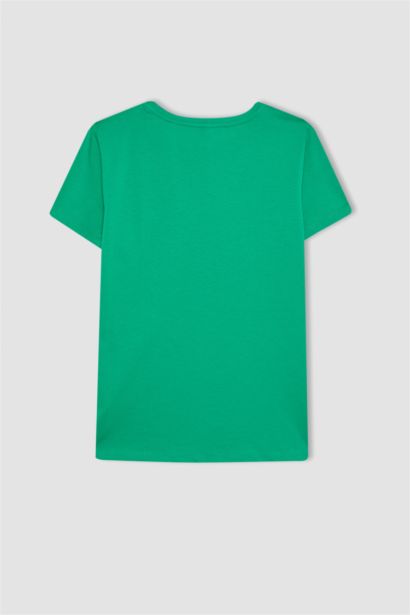 Regular Fit Crew Neck Short Sleeve T-Shirt