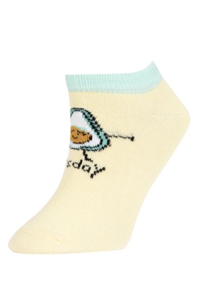 Girls 7-Pack Cotton Booties Socks