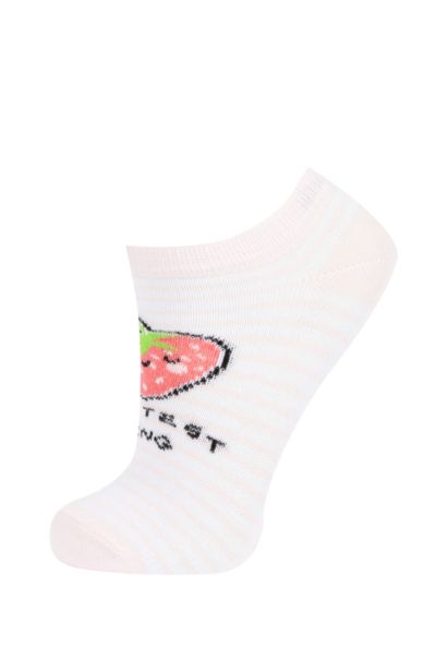 Chaussettes Courtes Coton pour Fille - 7 Paires