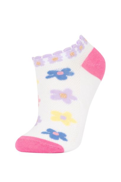 Chaussettes Courtes Coton pour Fille - 5 Paires