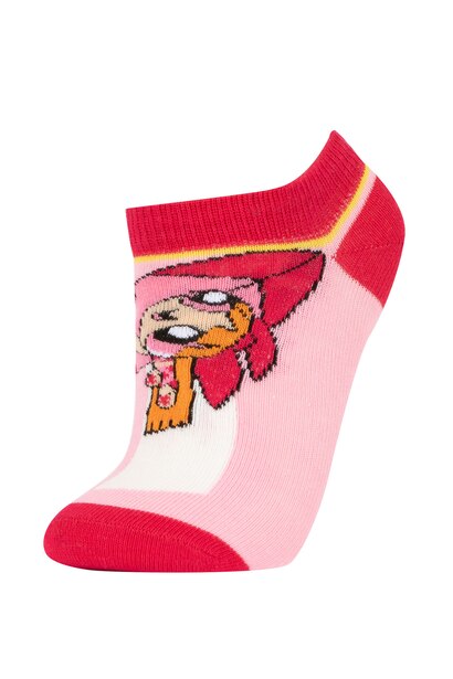 PowerPuff Gırls 3'lü Pamuklu Patik Çorap Kız Çocuk