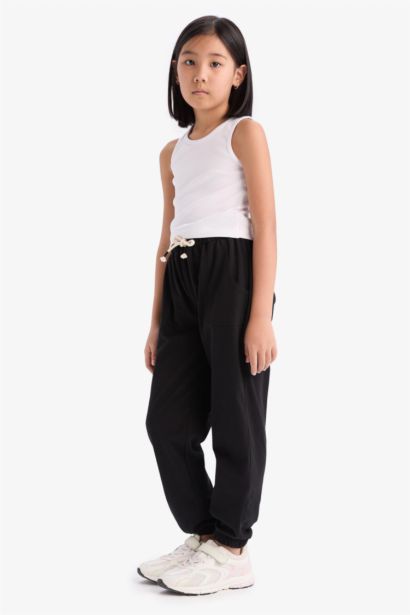 Girl Elastic Waist Sweatpants