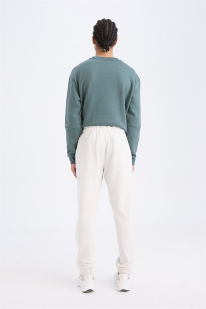 DeFactoFit Slim Fit Scuba Fabric Elastic Leg Waist Jogger Sweatpants