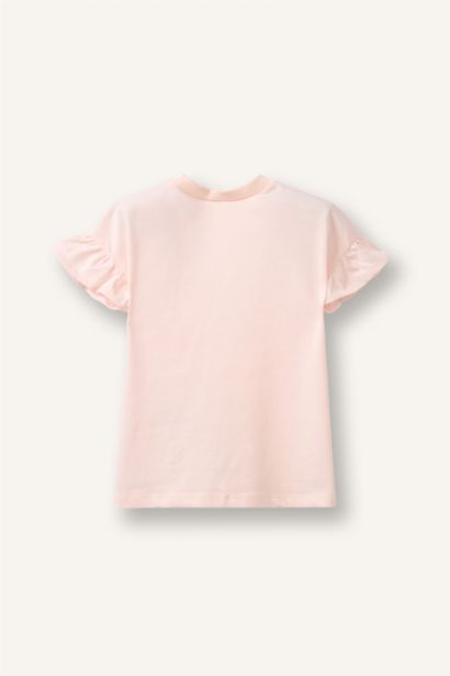 Çiçekli Tişört Kız Bebek