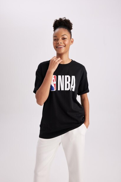 NBA дөңгелек жаға Қысқа жеңді футболка