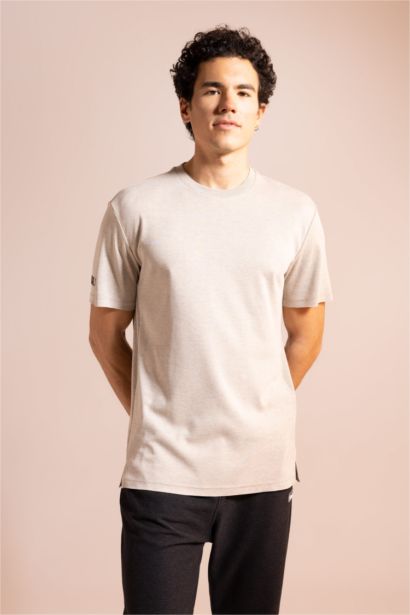 Regular Fit Crew Neck Basic Premium T-Shirt