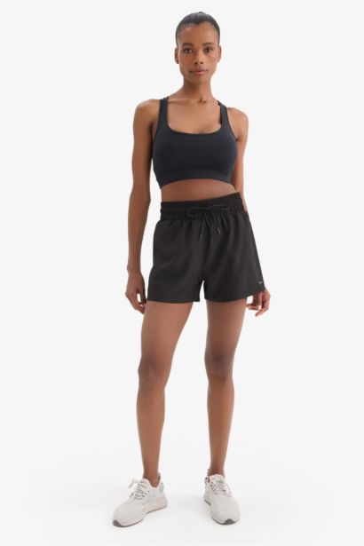 DeFactoFit Standard Fit Flexible Textured Swim Shorts