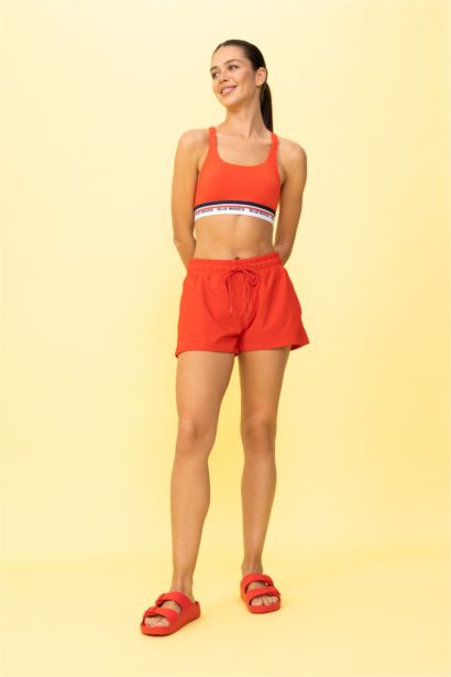 Short de Bain à Coupe Slim