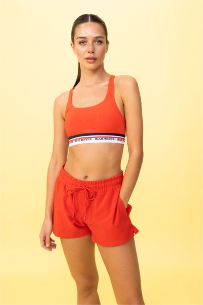 Short de Bain à Coupe Slim