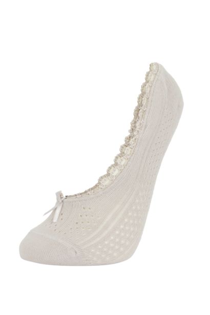 Chaussettes En Coton Pour Femme Avec Appliqués - 3 Pièces