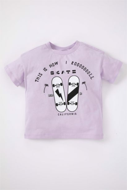 تيشيرت رياضي ولادي ممشط قصة عادية