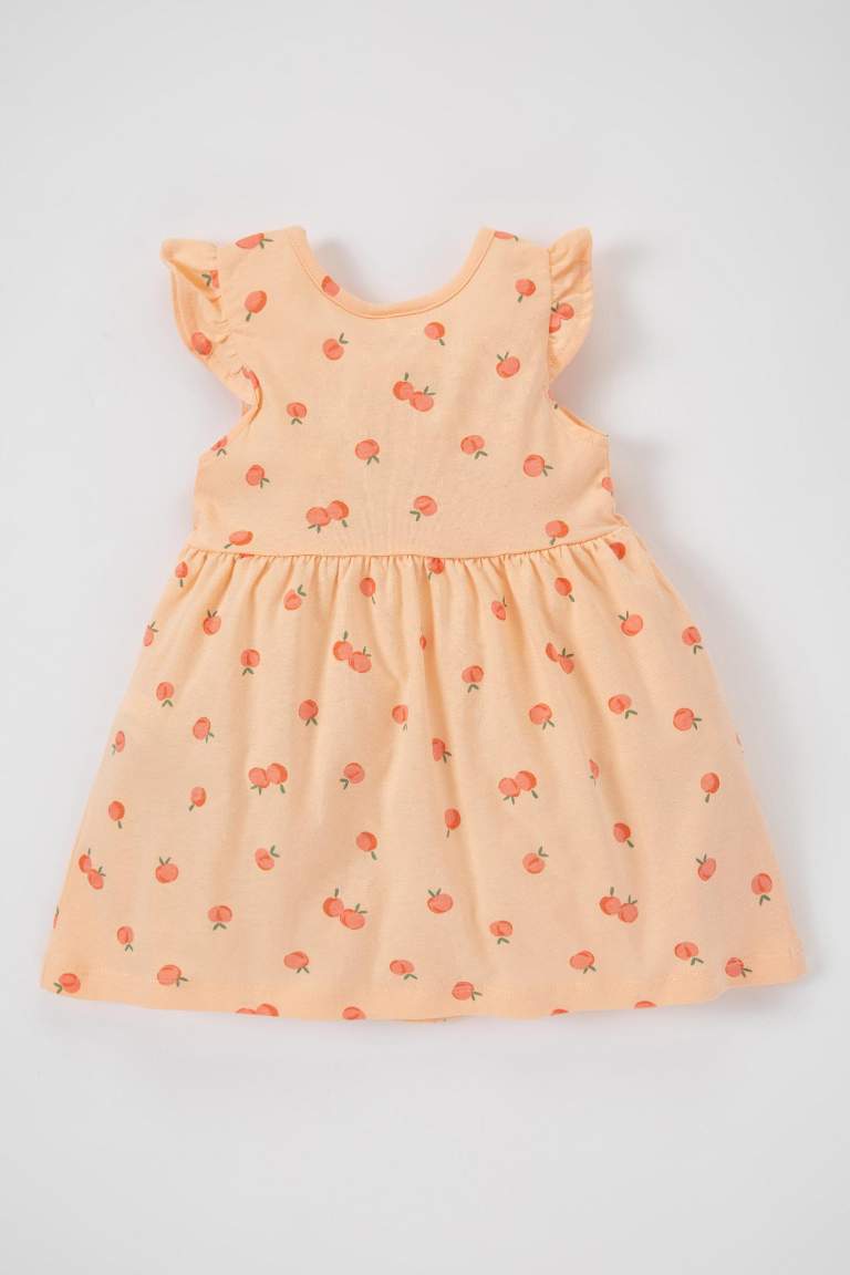 Baby Girl Patterned Sleeveless Dress