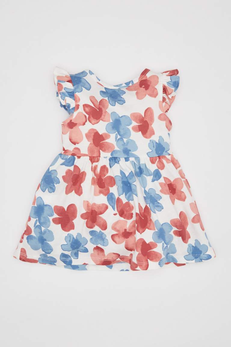 Baby Girl Patterned Sleeveless Dress