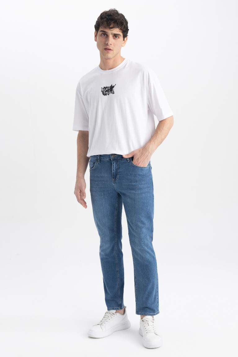 Sergio Regular Fit Normal Kalıp Normal Bel Boru Paça Jean Pantolon