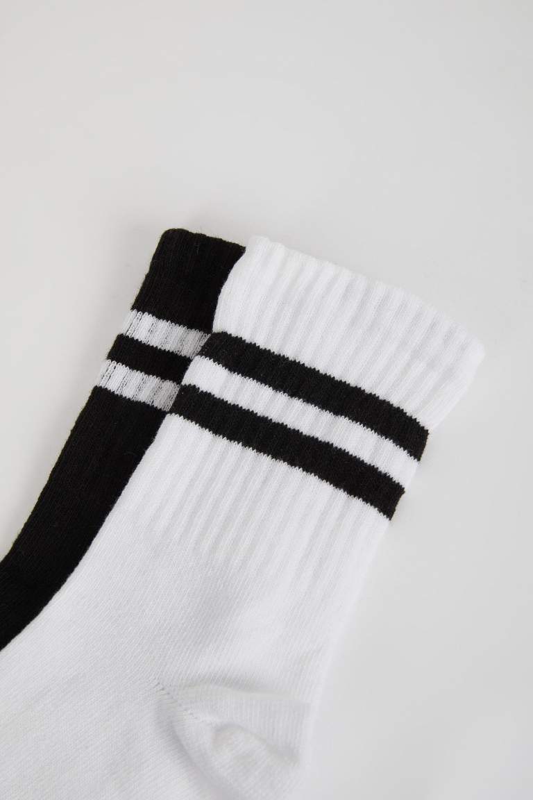 Boys 2-Pack Cotton Long Socks