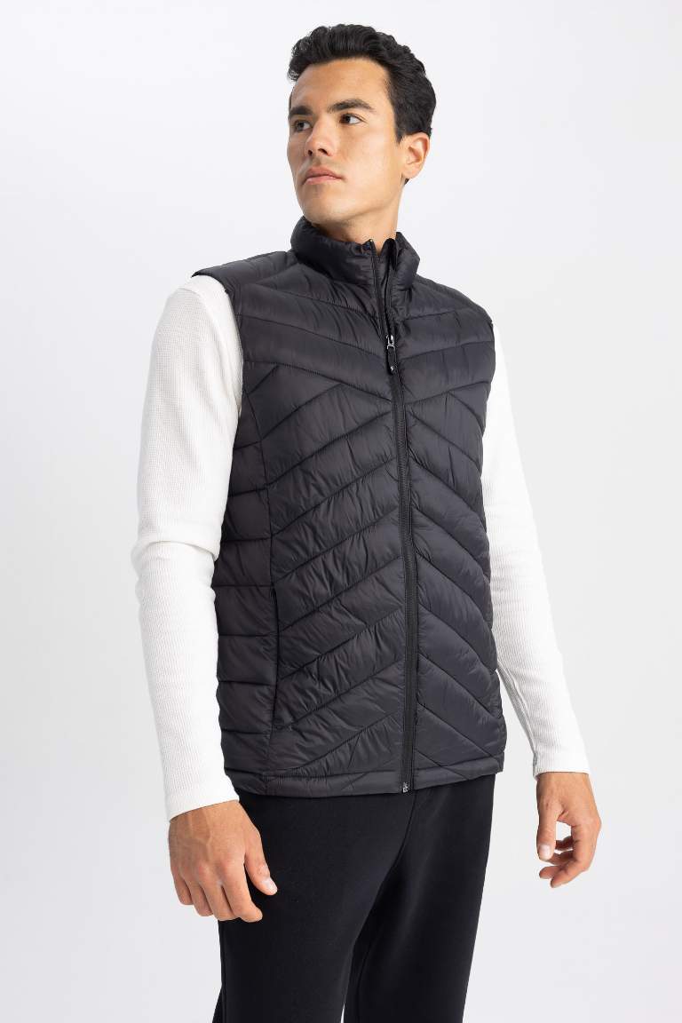 DeFactoFit Slim Fit Su İtici Şişme Yelek