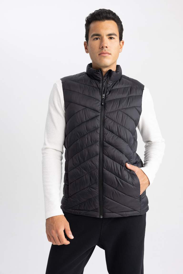 DeFactoFit Slim Fit Su İtici Şişme Yelek