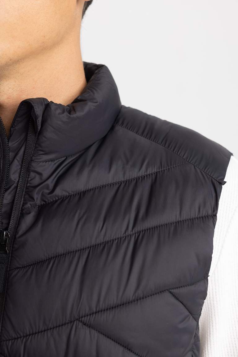 DeFactoFit Slim Fit Su İtici Şişme Yelek