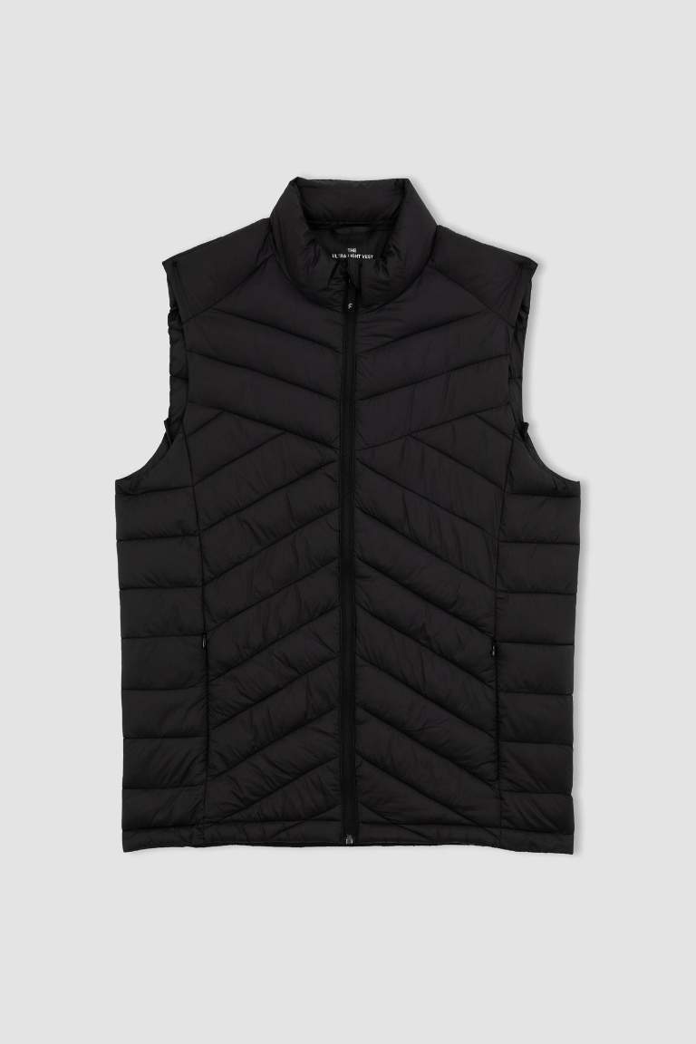 DeFactoFit Slim Fit Su İtici Şişme Yelek