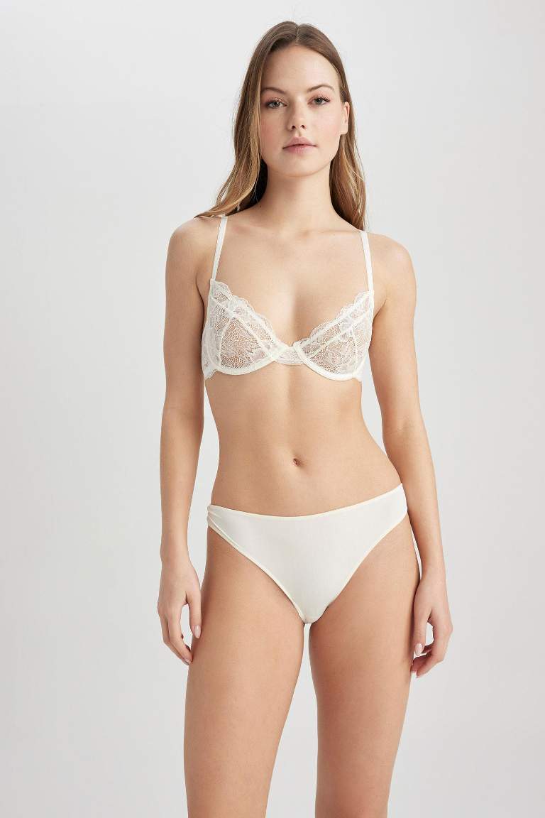 Fall In Love Lace & Wire Padless Bra