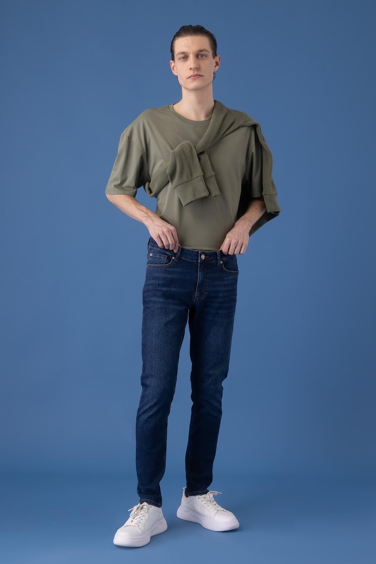 Blue MAN Super Skinny Fit Slim Fit Normal Waist Jeans 2783854 | DeFacto
