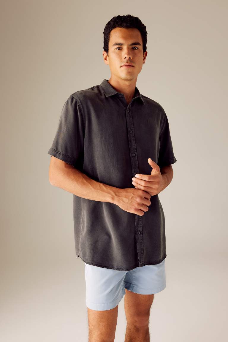 Regular Fit Sensual Short Sleeve Shirt