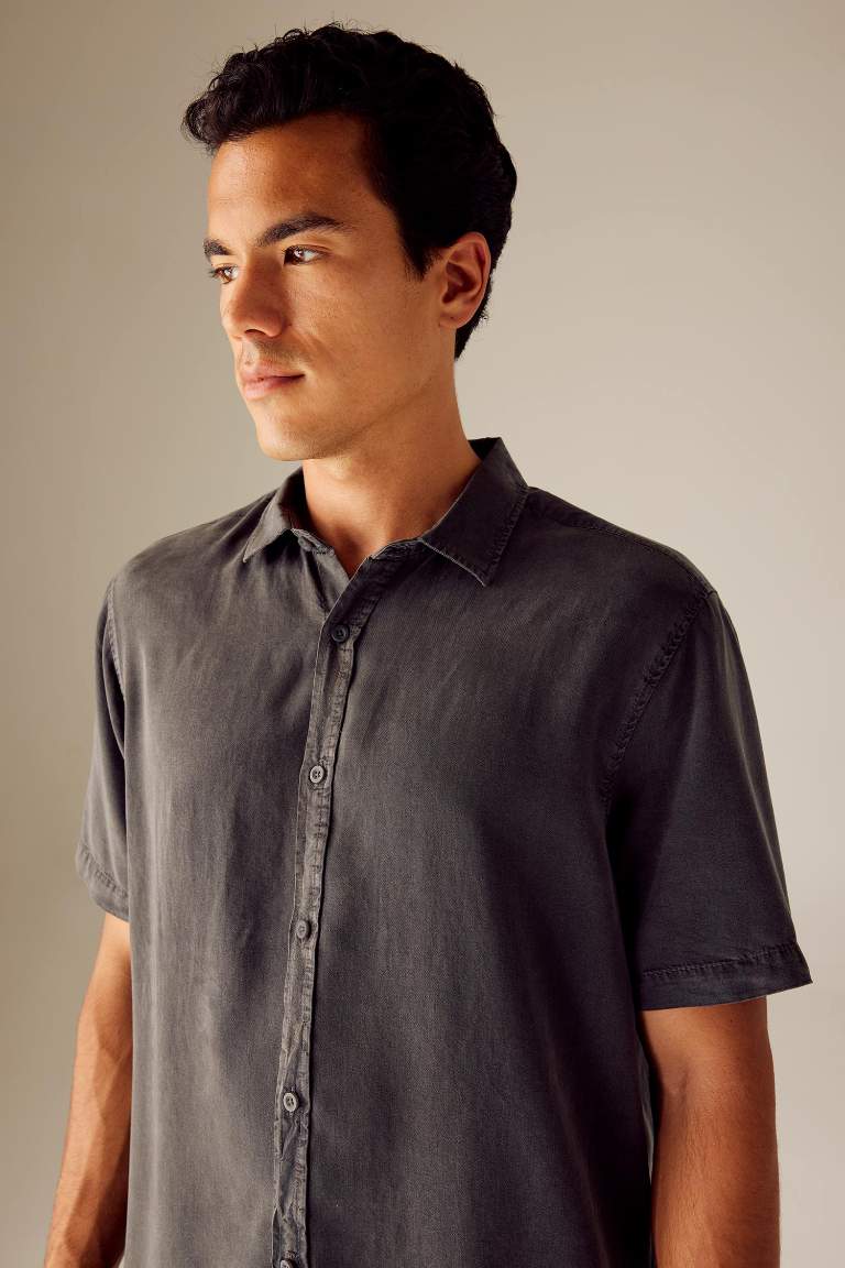 Regular Fit Sensual Short Sleeve Shirt