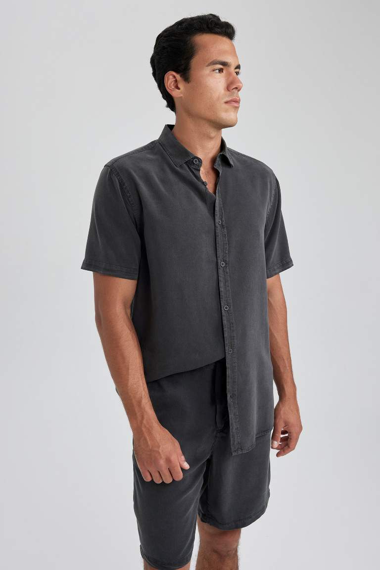 Regular Fit Sensual Short Sleeve Shirt