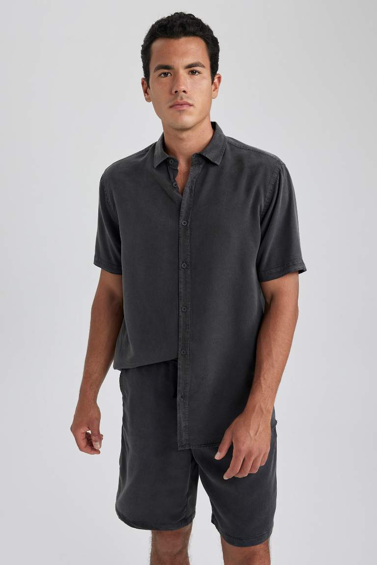 Regular Fit Sensual Short Sleeve Shirt