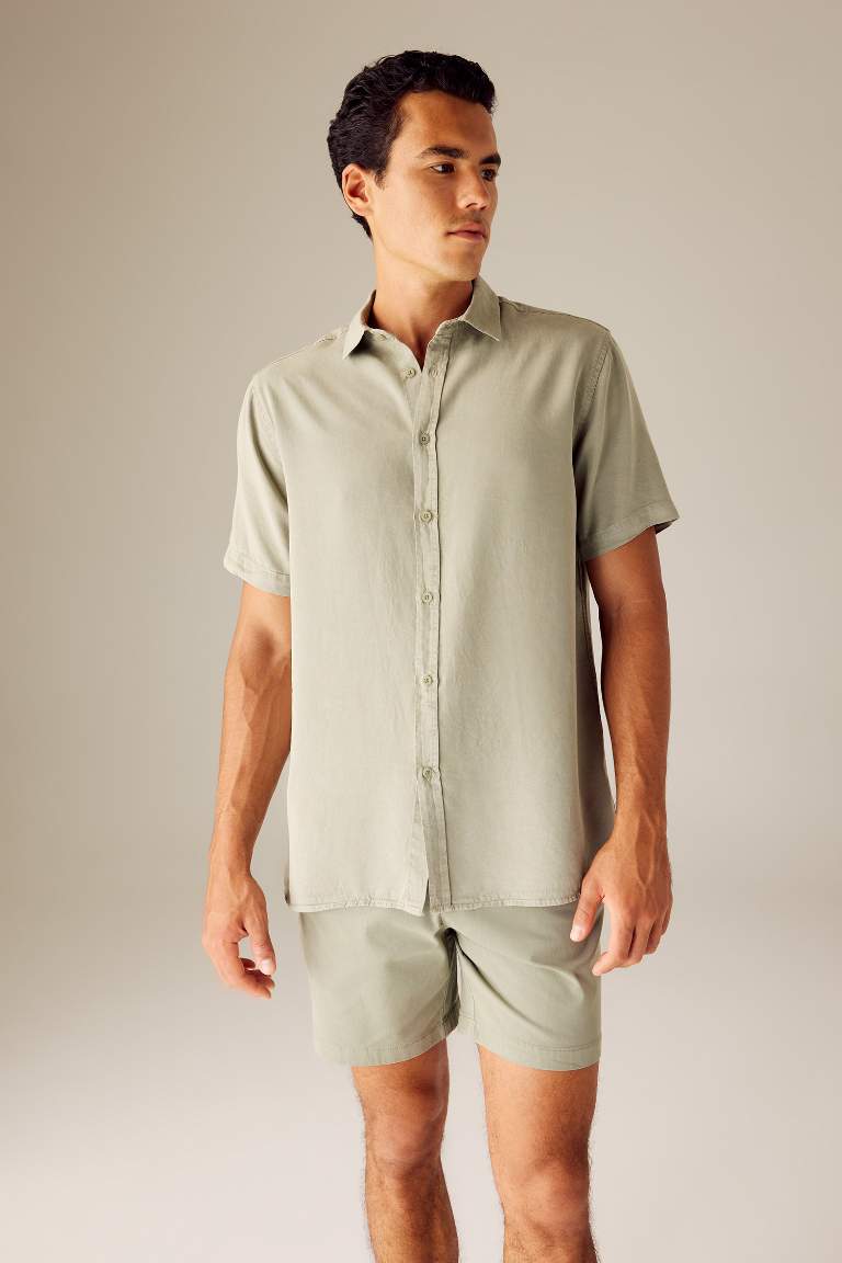 Regular Fit Sensual Short Sleeve Shirt