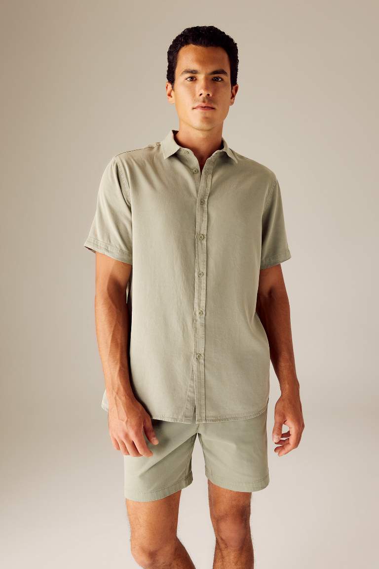 Regular Fit Sensual Short Sleeve Shirt