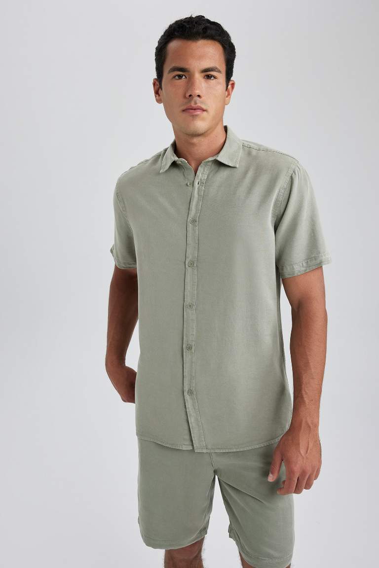 Regular Fit Sensual Short Sleeve Shirt