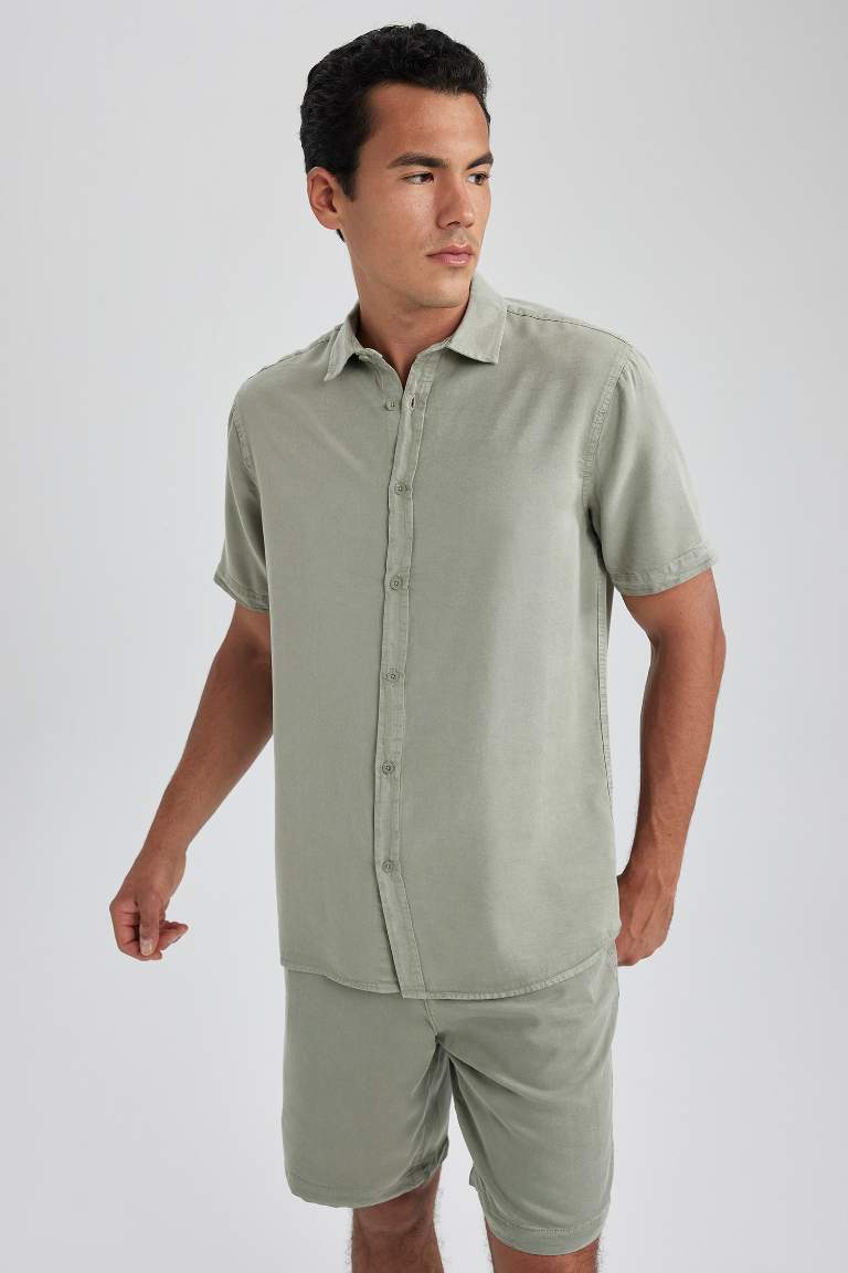 Regular Fit Sensual Short Sleeve Shirt