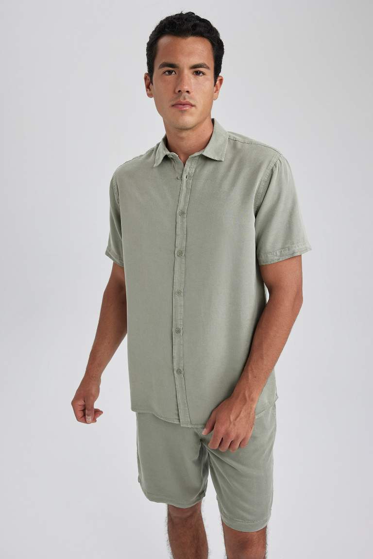 Regular Fit Sensual Short Sleeve Shirt