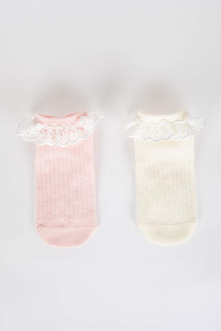 BabyGirl 2 piece Long Socks