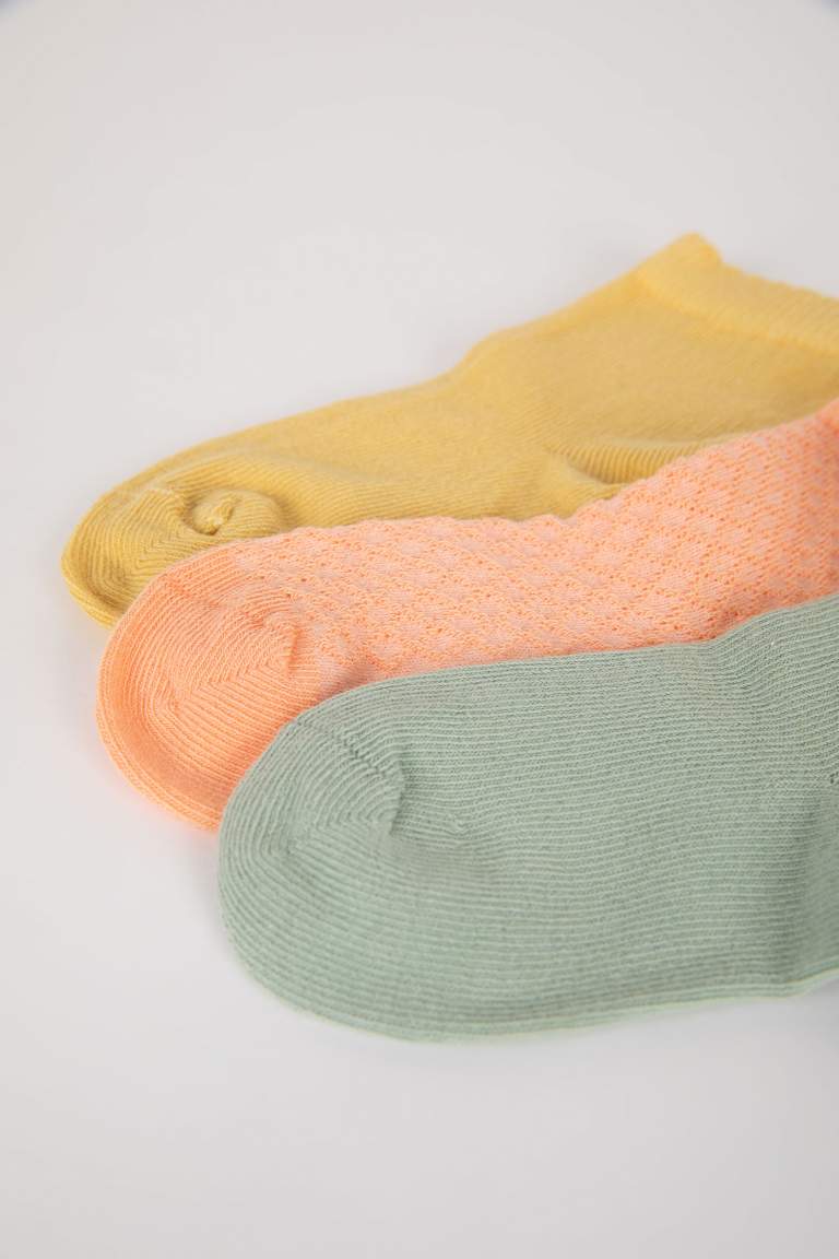 Lot de 3 paires Chaussettes Longues Coton pour BéBé Fille