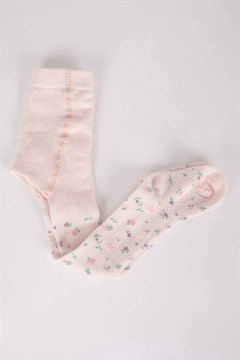 Collants Opaques Perrin C De C Fille 10 Ans - Rose Poudré - Coton Mélangé - NEUF
