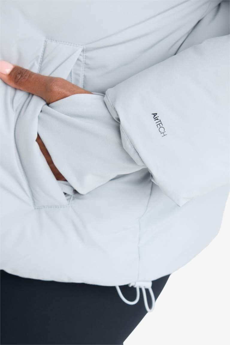 Defactofit Su Geçirmez Regular Fit Dik Yaka Reglan Kol Kışlık Şişme Mont