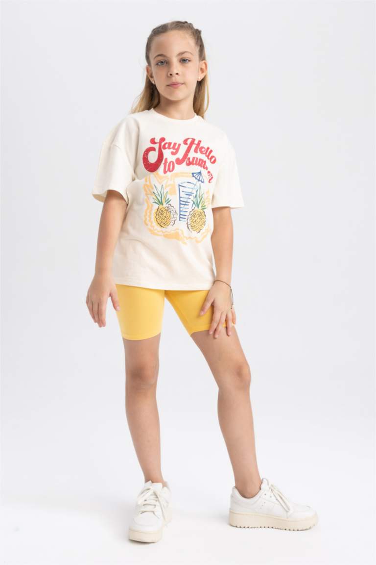 Girl Oversize Fit Short Sleeve T-Shirt