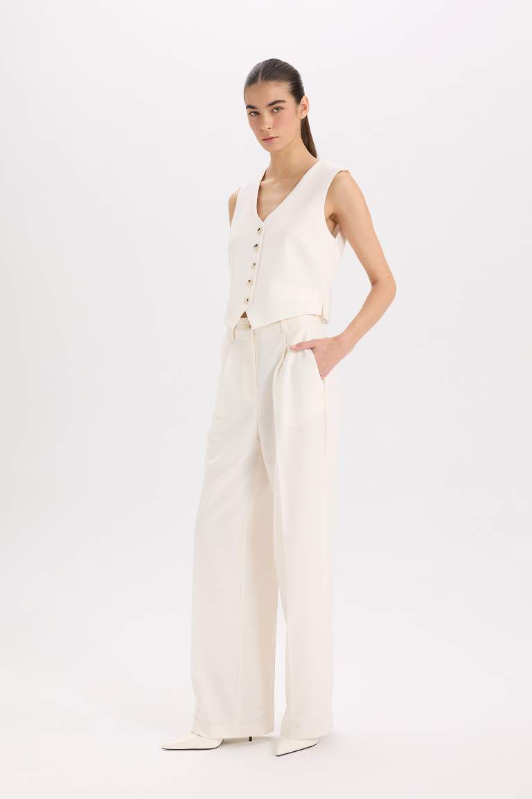 Wide Leg Wide Leg With Pockets Trousers