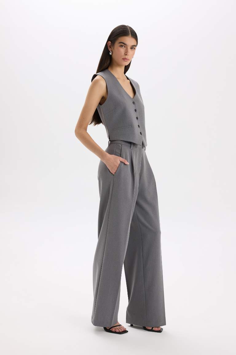 Wide Leg Wide Leg With Pockets Trousers