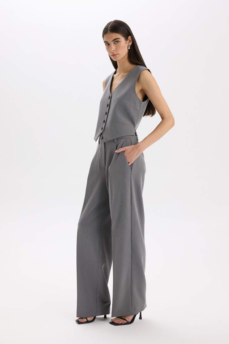 Wide Leg Wide Leg With Pockets Trousers