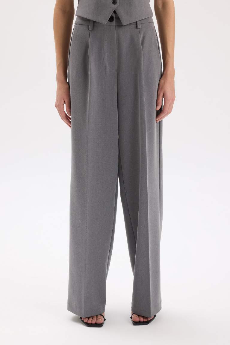 Wide Leg Wide Leg With Pockets Trousers