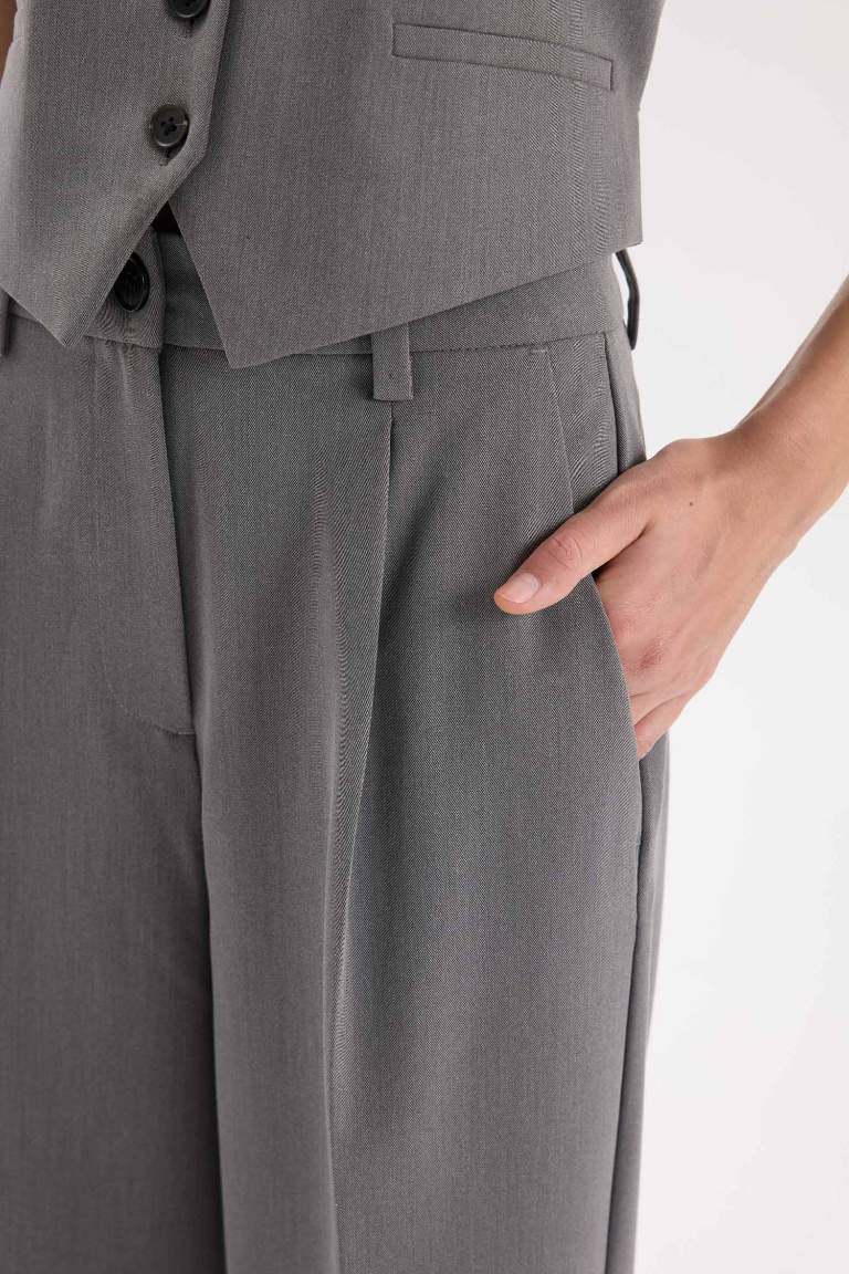 Wide Leg Wide Leg With Pockets Trousers