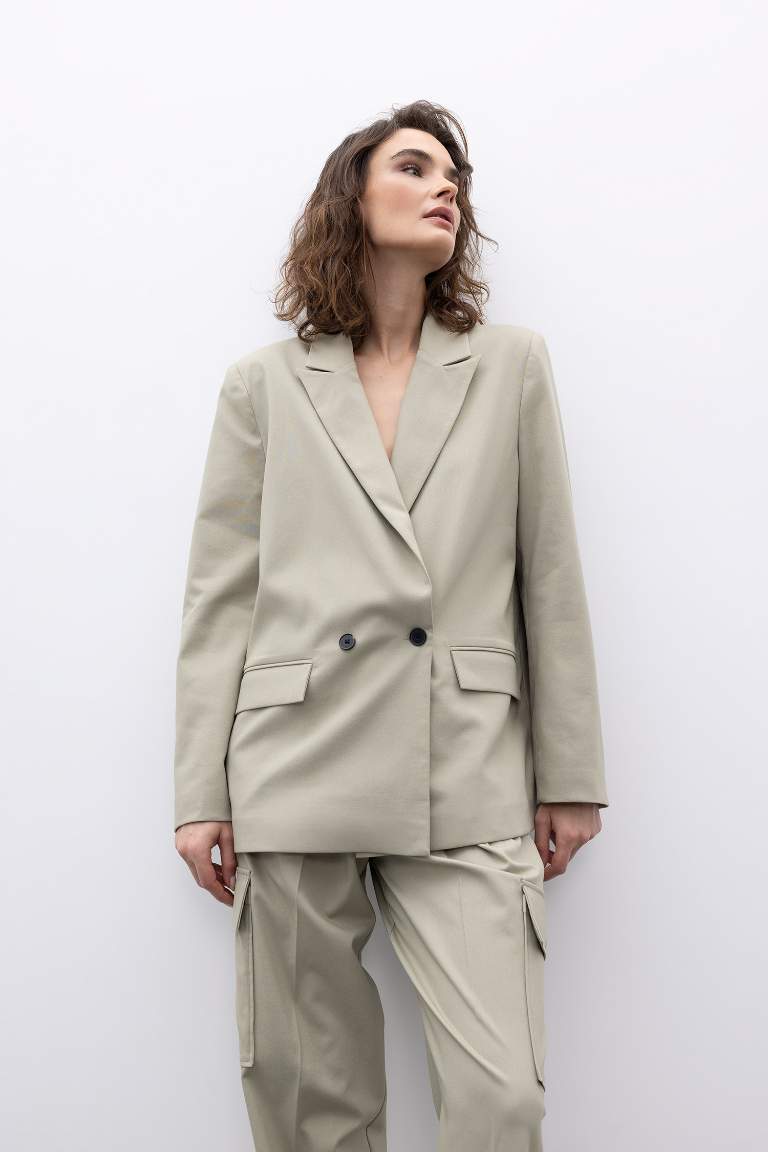 Loose Fit Blazer Ceket