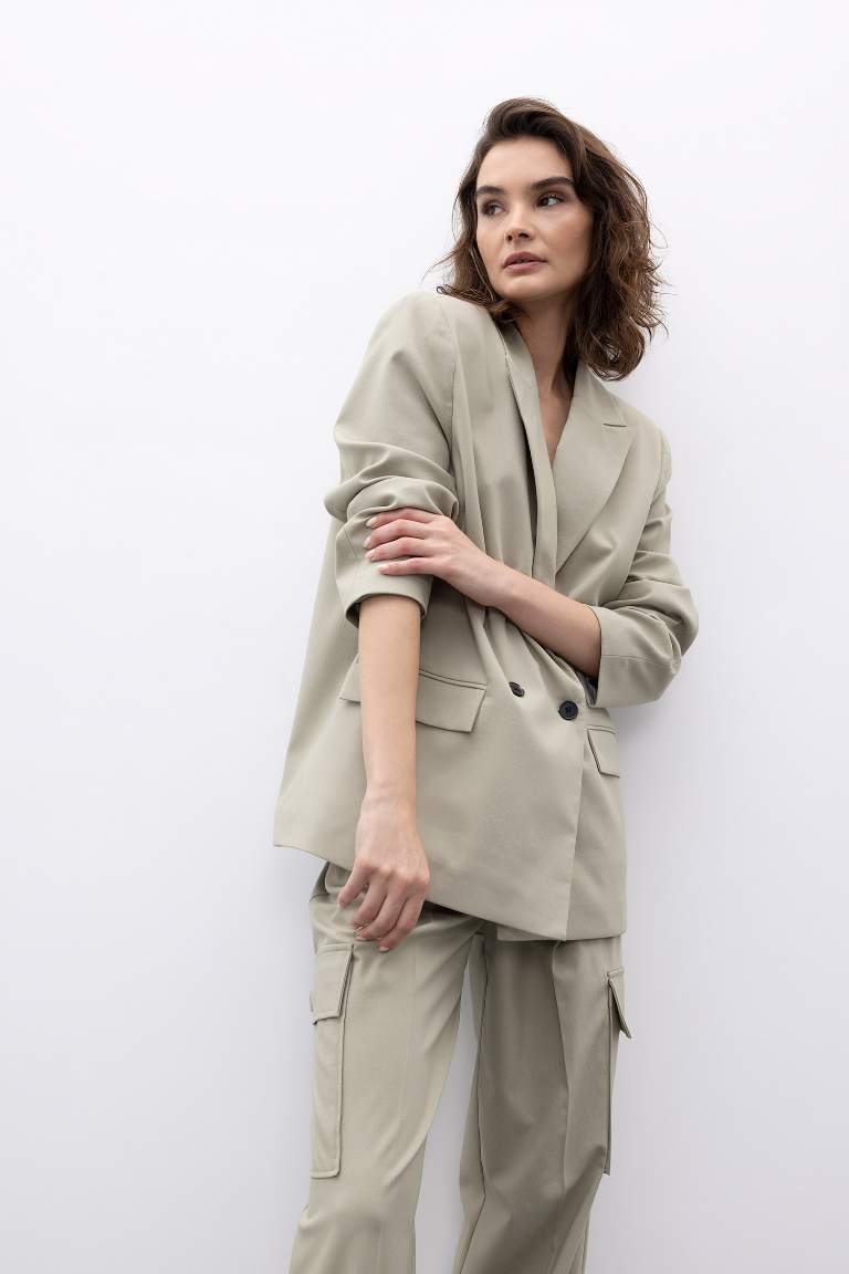 Loose Fit Blazer Ceket