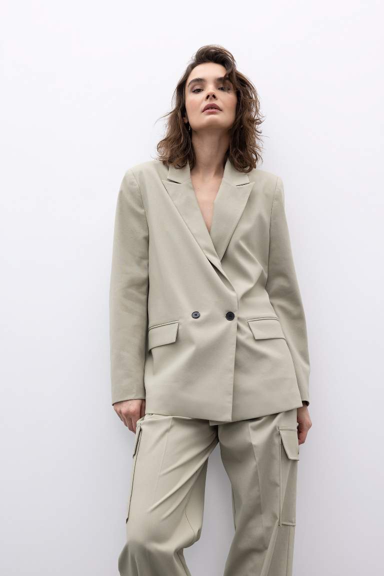 Loose Fit Blazer Ceket